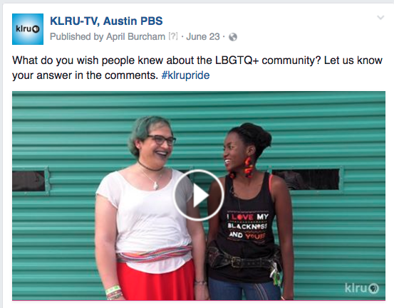 KLRU LBGTQ video