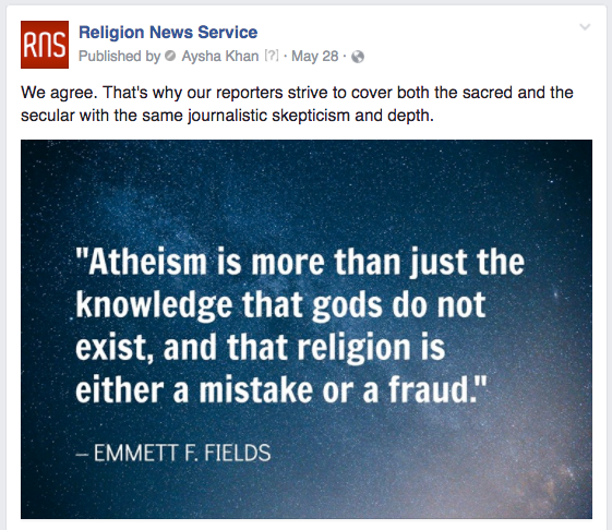 RNS atheism