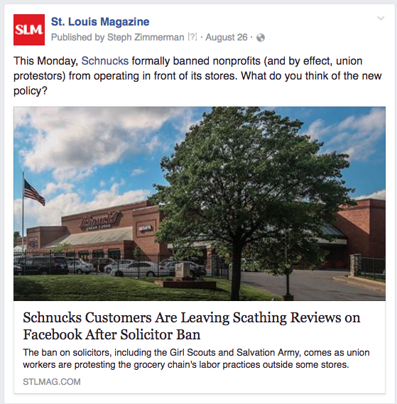 STL Schnucks protests