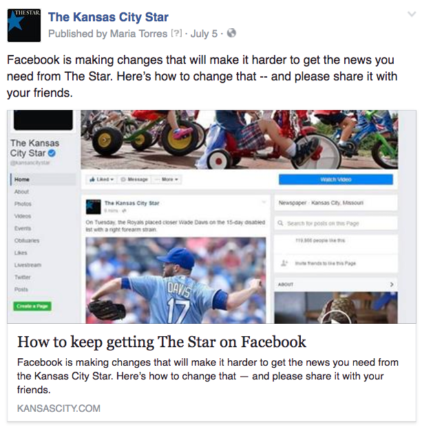 KC instructions Facebook