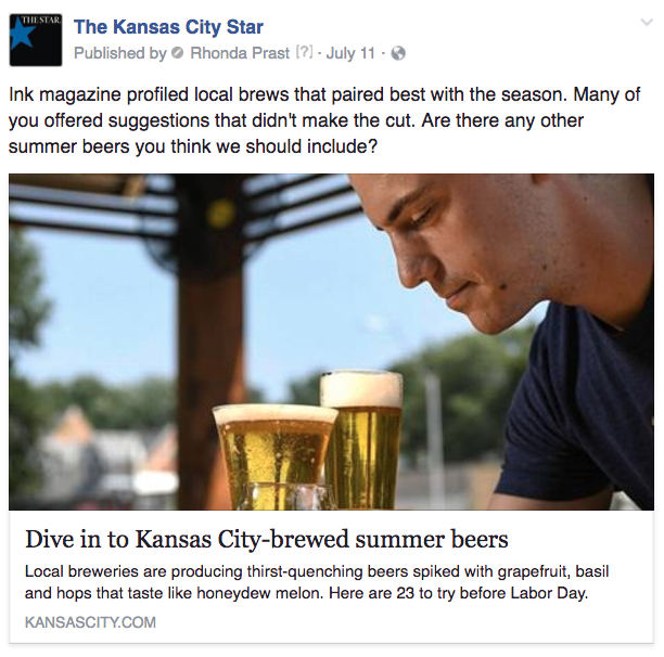 KC summer beer