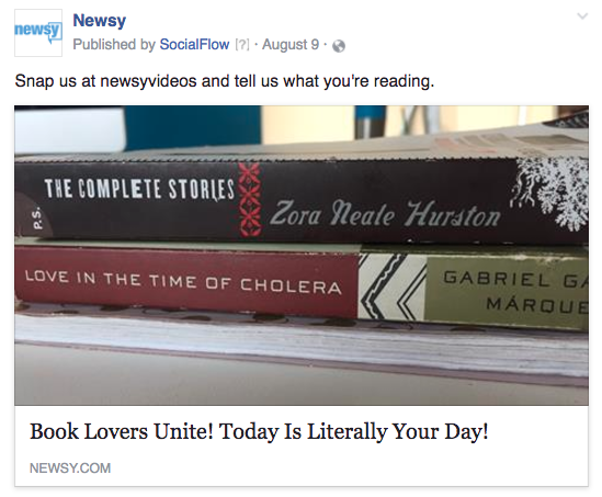 Newsy Snapchat books