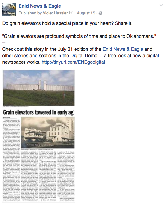 Enid grain elevators