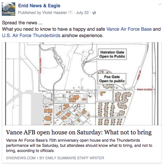 Enid air show deploy