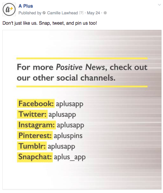 A Plus other channels list