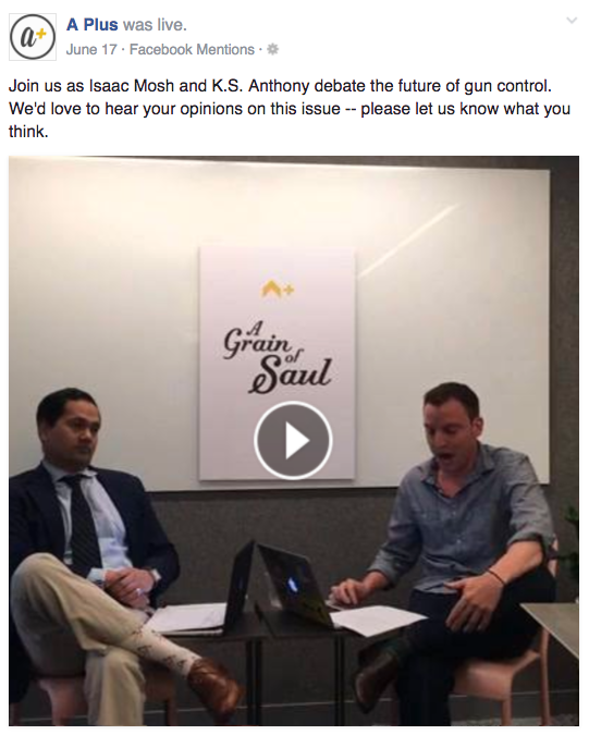 A Plus Saul guns video