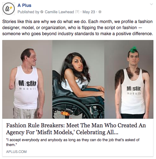 A Plus misfit models