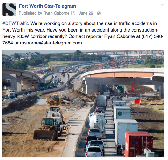 FW accident crowdsourcing