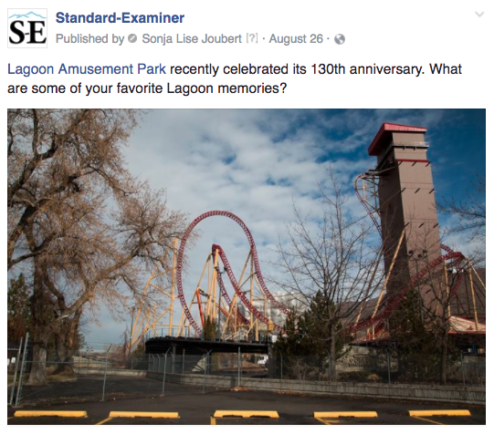 Ogden amusement park