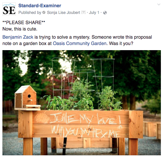 Ogden garden proposal