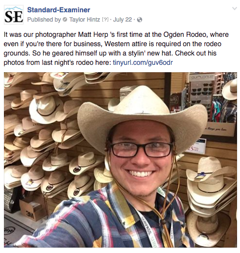 Ogden rodeo reporter