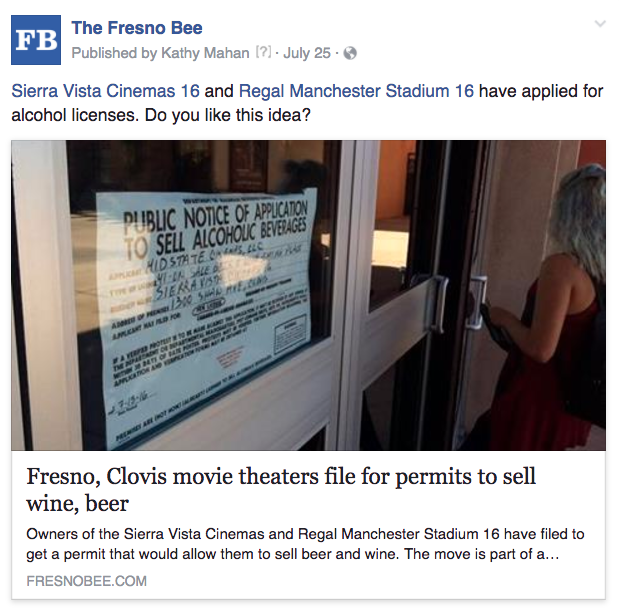 Fresno liquor license