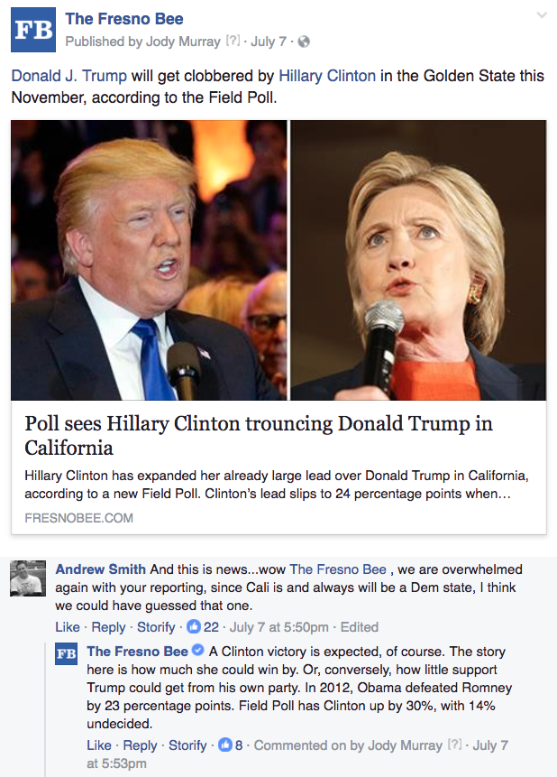 Look for opportunities to productively challenge trollish comments. It respects the participation of the more constructive commenters.