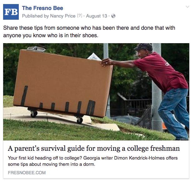 Fresno college freshmen