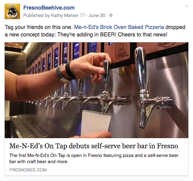 Inviting users to tag friends can be an effective way to encouraging sharing. 