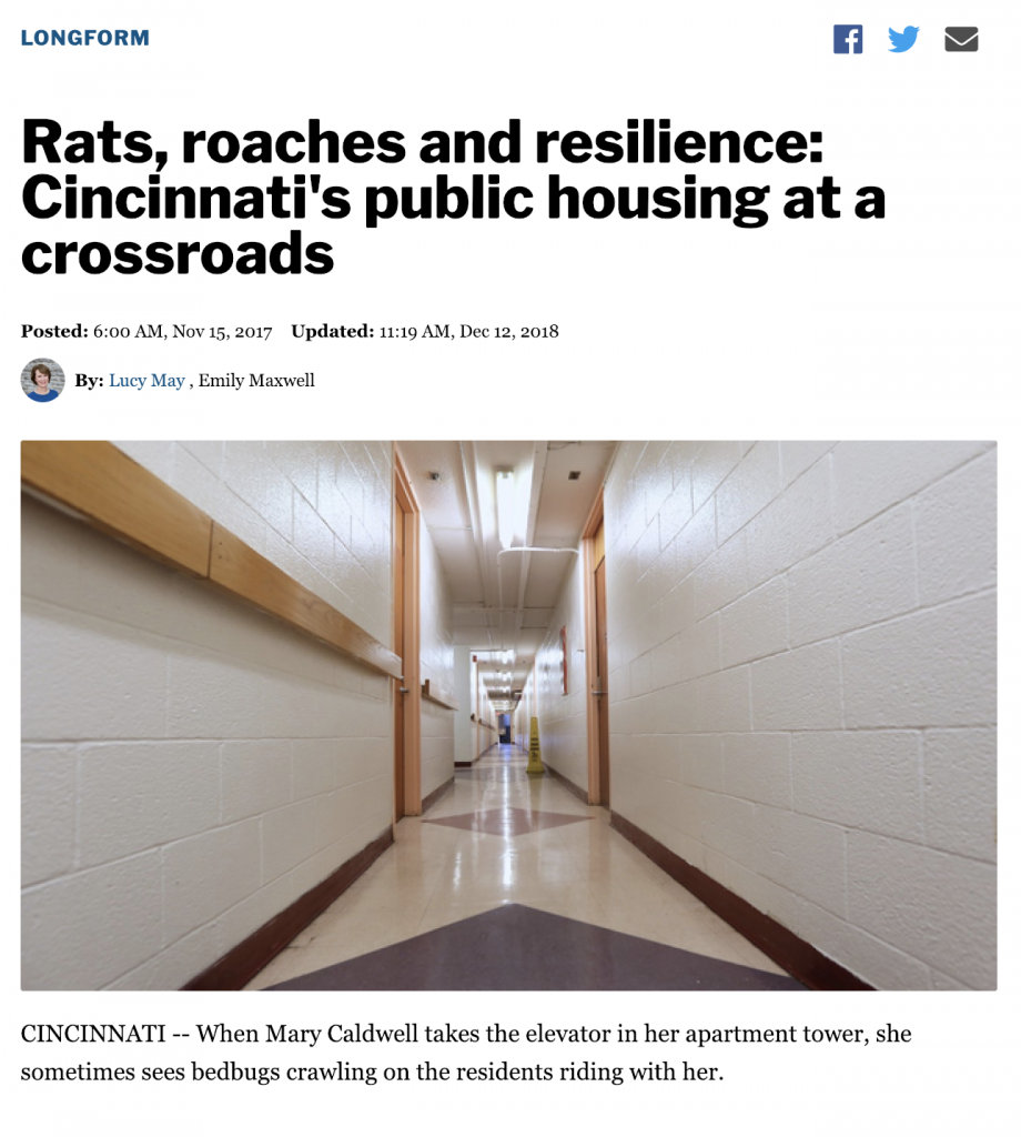 Explaining why you're covering a story can help readers understand your motivations. WCPO used language like "we wanted to better understand communities that often are in the news only when crime has occurred there" can speak to those who assume journalists only want to drum up controversy and negativity. 