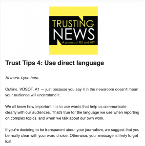 Trust Tips 4: Use Direct Language