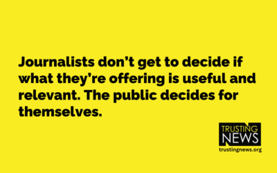 Here’s the public’s wish list for trust. Let’s get busy.