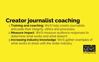 Who can you trust? Why we’re helping creator journalists signal credibility